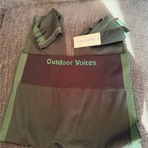 Outdoor Voices Seamless Smooth 7/8 Legging